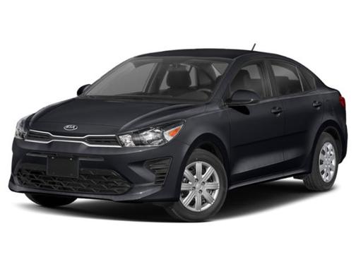 Aurora Black 2021 Kia Rio S