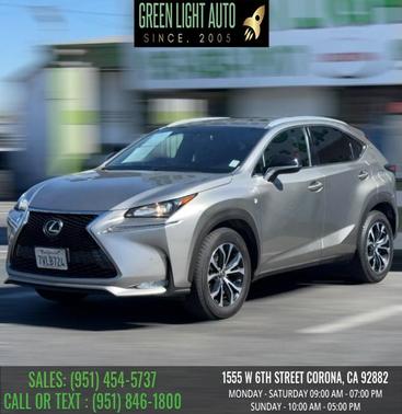 Silver Lining Metallic 2017 Lexus NX 200t F Sport