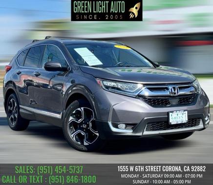 Gunmetal Metallic 2018 Honda CR-V Touring