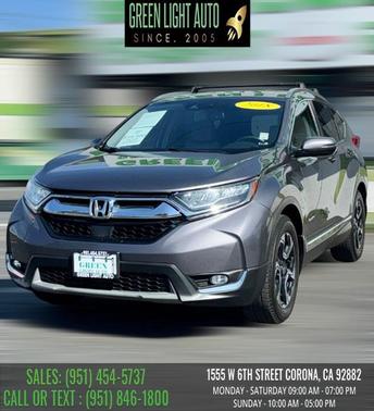 Gunmetal Metallic 2018 Honda CR-V Touring