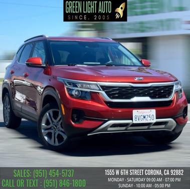 Mars Orange 2021 Kia Seltos S IVT FWD