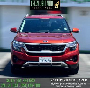 Mars Orange 2021 Kia Seltos S IVT FWD