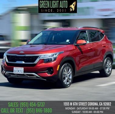 Mars Orange 2021 Kia Seltos S IVT FWD