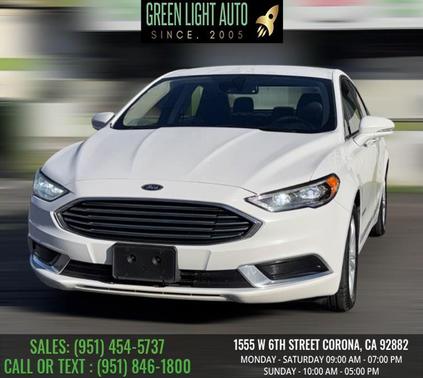 2018 Ford Fusion Hybrid SE