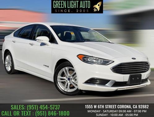 2018 Ford Fusion Hybrid SE