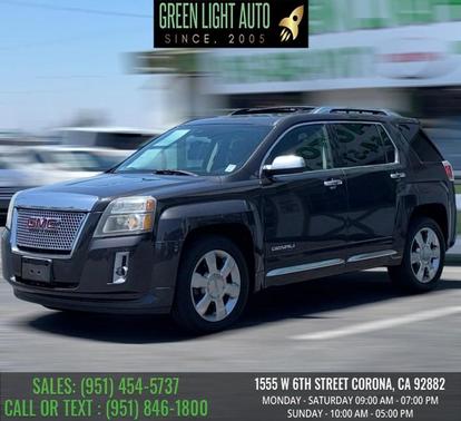 Carbon Black Metallic 2013 GMC Terrain Denali