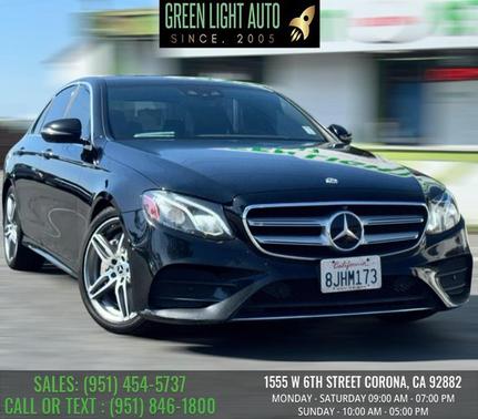 Obsidian Black Metallic 2019 Mercedes-Benz E-Class E 300 RWD Sedan