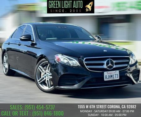 Obsidian Black Metallic 2019 Mercedes-Benz E-Class E 300 RWD Sedan
