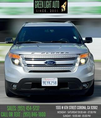Ingot Silver Metallic 2015 Ford Explorer XLT