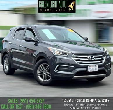 Mineral Gray 2018 Hyundai Santa Fe Sport 2.4L