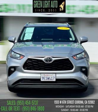 Magnetic Gray Metallic 2020 Toyota Highlander XLE