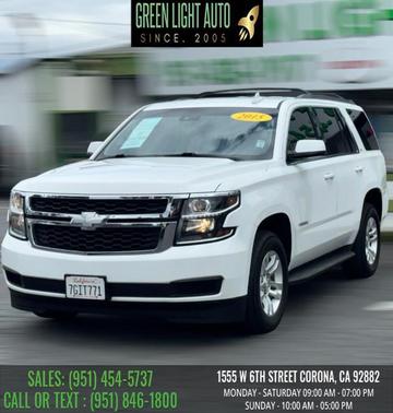 Summit White 2015 Chevrolet Tahoe LT