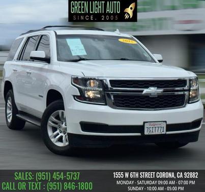 Summit White 2015 Chevrolet Tahoe LT