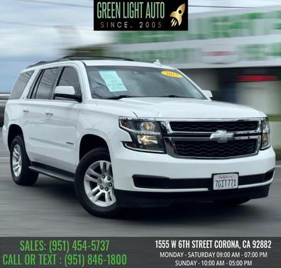 Summit White 2015 Chevrolet Tahoe LT