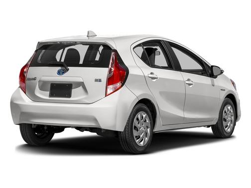 Super White 2016 Toyota Prius c Two