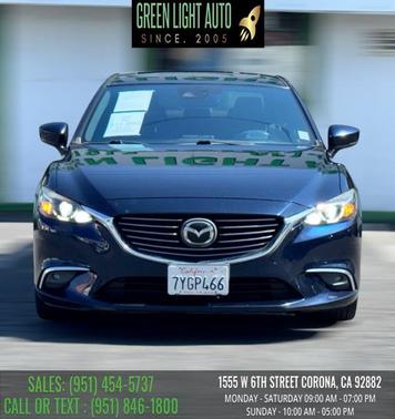 Deep Crystal Blue 2017 Mazda Mazda6 Grand Touring