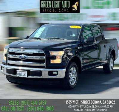 Blue Flame Metallic 2016 Ford F-150 XLT