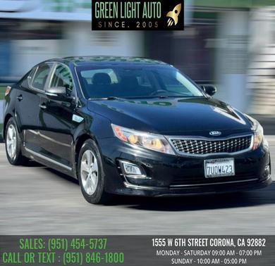 Aurora Black 2016 Kia Optima Hybrid Base