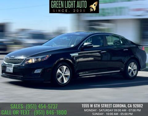 Aurora Black 2016 Kia Optima Hybrid Base