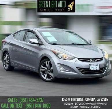 Galactic Gray 2016 Hyundai ELANTRA Limited