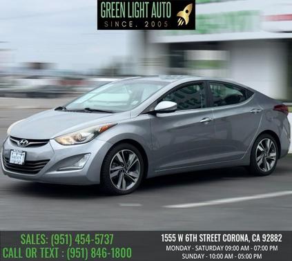 Galactic Gray 2016 Hyundai ELANTRA Limited
