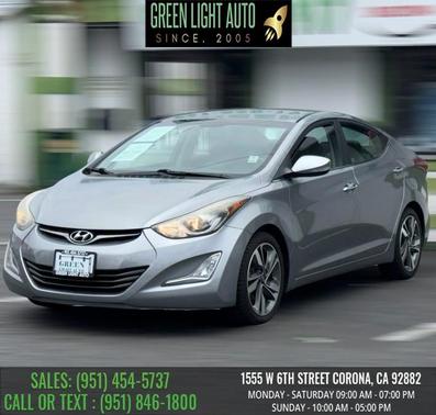 Galactic Gray 2016 Hyundai ELANTRA Limited
