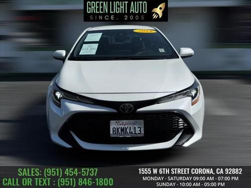 2019 Toyota Corolla SE