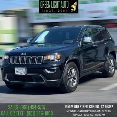 Diamond Black Crystal Pearlcoat 2021 Jeep Grand Cherokee Limited
