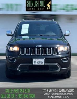 Diamond Black Crystal Pearlcoat 2021 Jeep Grand Cherokee Limited