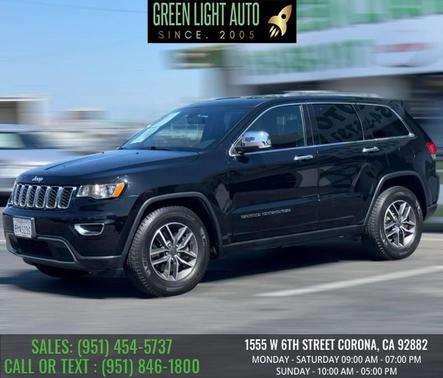 Diamond Black Crystal Pearlcoat 2021 Jeep Grand Cherokee Limited