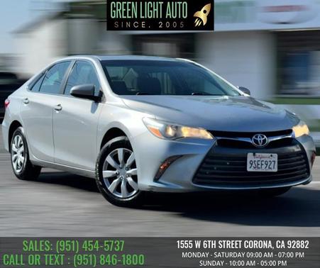 Cosmic Gray Mica 2017 Toyota Camry LE