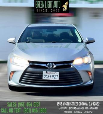 Cosmic Gray Mica 2017 Toyota Camry LE
