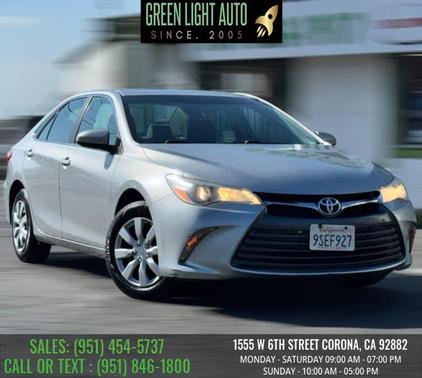 Cosmic Gray Mica 2017 Toyota Camry LE