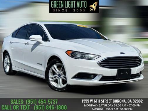 2018 Ford Fusion Hybrid SE