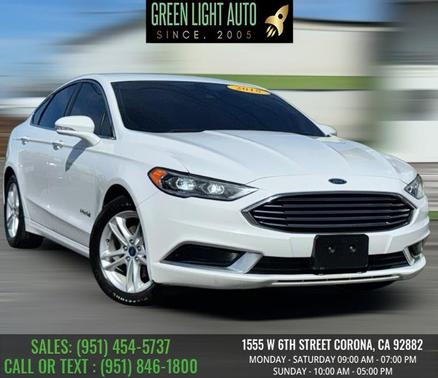 2018 Ford Fusion Hybrid SE