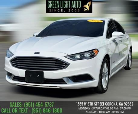 2018 Ford Fusion Hybrid SE