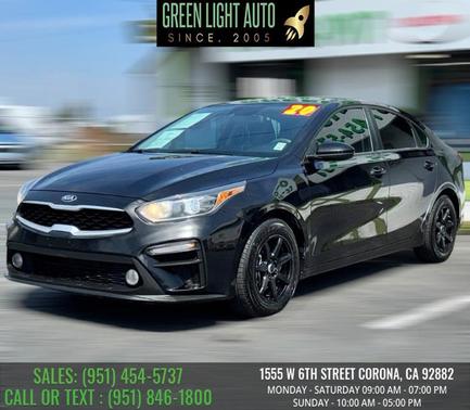 Gravity Grey 2020 Kia Forte LXS