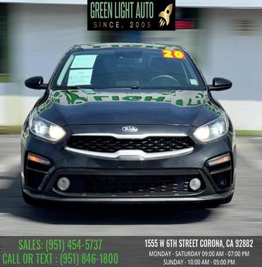 Gravity Grey 2020 Kia Forte LXS