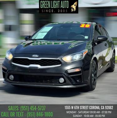 Gravity Grey 2020 Kia Forte LXS