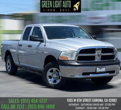 Bright Silver Metallic 2012 RAM 1500 4WD Quad Cab 140.5' Express