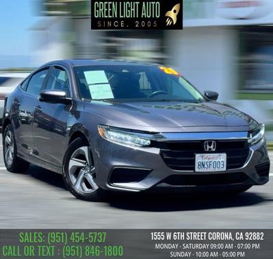 Modern Steel Metallic 2020 Honda Insight EX CVT