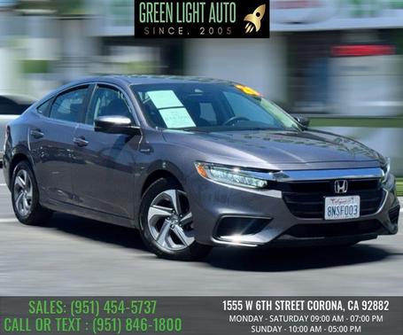 Modern Steel Metallic 2020 Honda Insight EX CVT