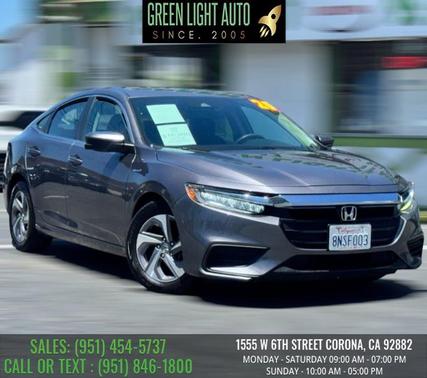 Modern Steel Metallic 2020 Honda Insight EX CVT