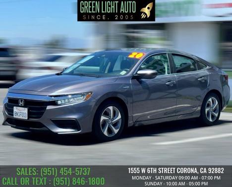 Modern Steel Metallic 2020 Honda Insight EX CVT