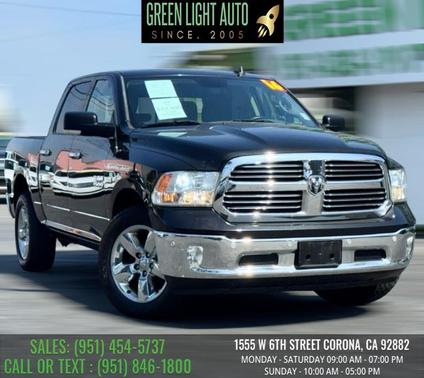 Black Clearcoat 2016 RAM 1500 Big Horn