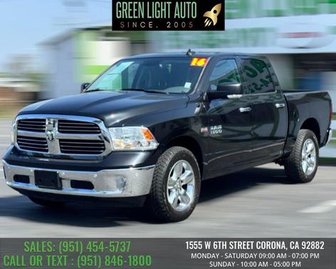 Black Clearcoat 2016 RAM 1500 Big Horn