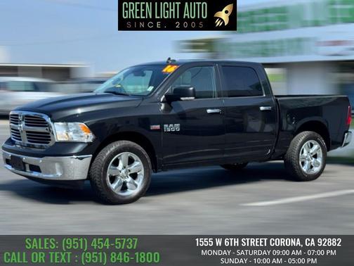 Black Clearcoat 2016 RAM 1500 Big Horn