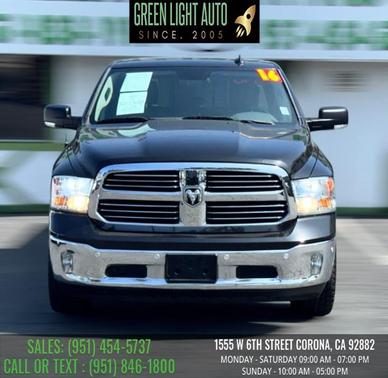 Black Clearcoat 2016 RAM 1500 Big Horn