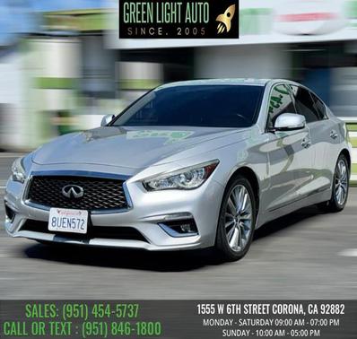 Graphite Shadow 2018 INFINITI Q50 3.0t Sport