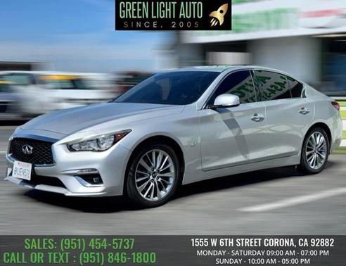 Graphite Shadow 2018 INFINITI Q50 3.0t Sport